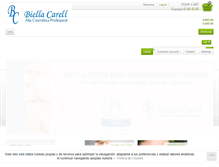 Tablet Screenshot of biellacarell.com